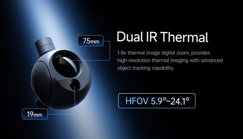 Viewpro 1975T Dual IR Thermal Sensors Gimbal Camera
